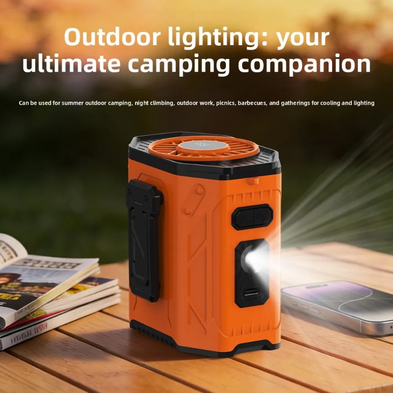 Outdoor Power Bank - for Outdoor Work Cooler Fan 3600mAh