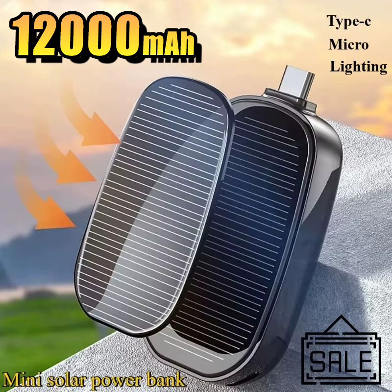 Outdoor Power Hub - Emergency Solar Mini Portable Power Bank
