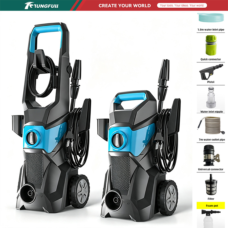 Outdoor Power Washer - Electric High Pressure Washer 220V Portable