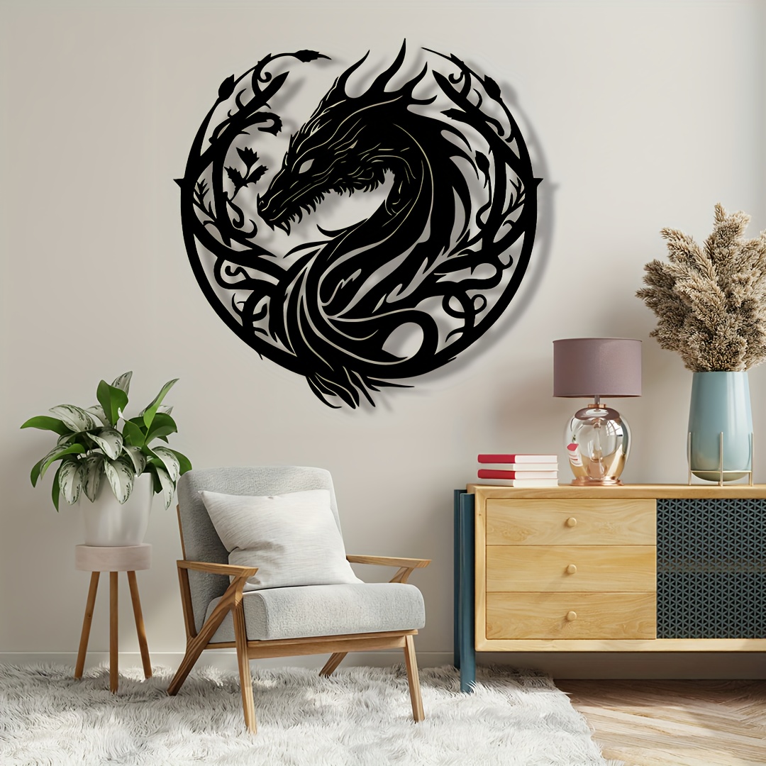 Ancient Zodiac Dragon Wall Art - Outdoor Powerwall ulasan dan harga