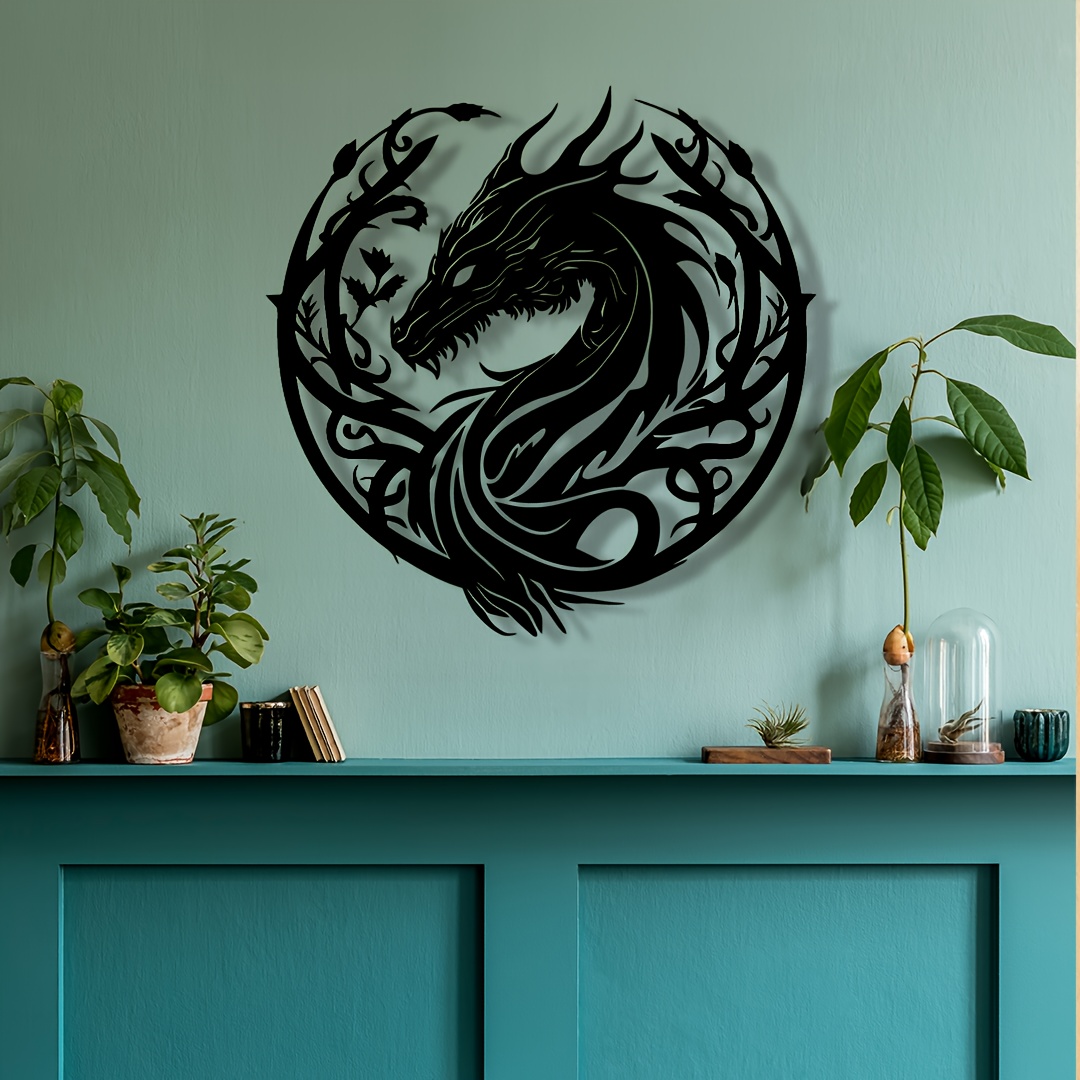 Ancient Zodiac Dragon Wall Art - Outdoor Powerwall ulasan dan harga