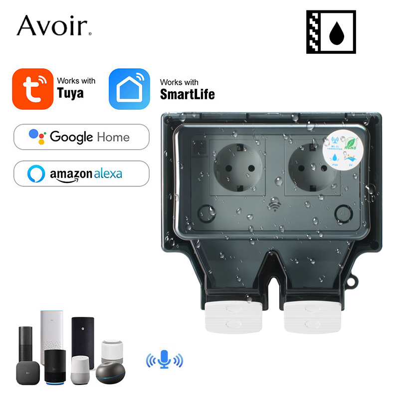 Avoir Tuya Wall Electrical Soc - Outdoor Power Equipment Brands ulasan dan harga