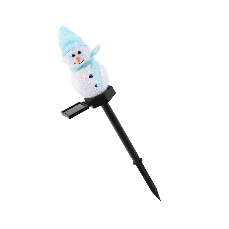 AT29-Snowman Solar Lights Chri - Outdoor Solar Power Xmas Lights ulasan dan harga