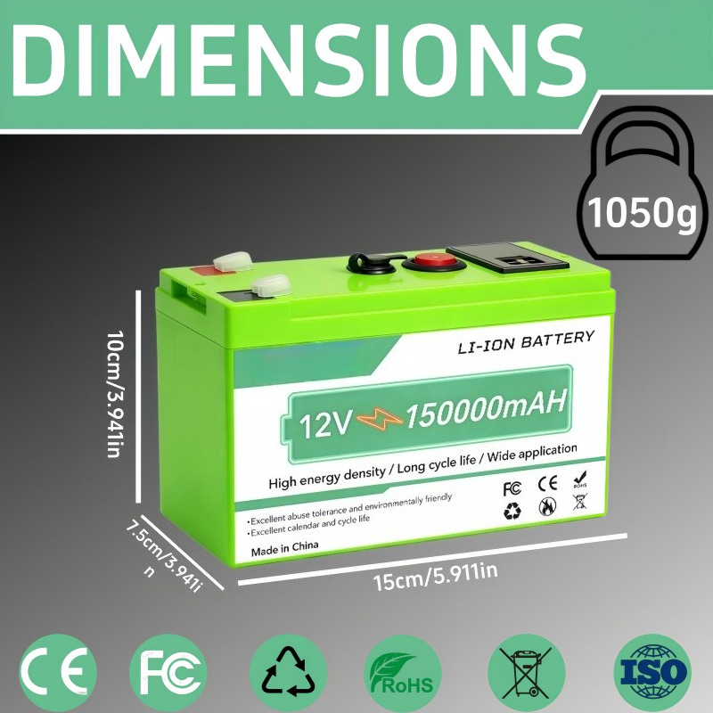 12V 150Ah Lithium Ion Battery  - Ups Power Supply Outdoor ulasan dan harga