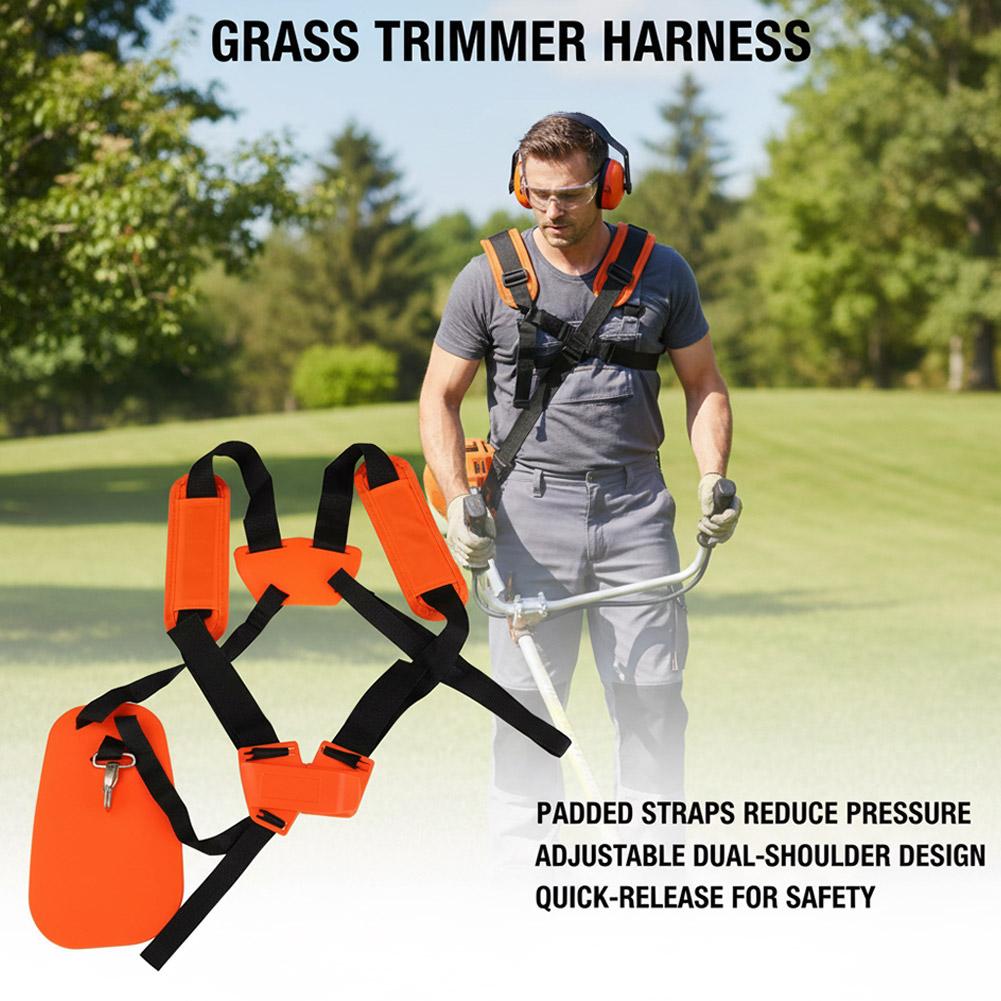 Padded Double Shoulder Harness - Brush Cutter Strap ulasan dan harga