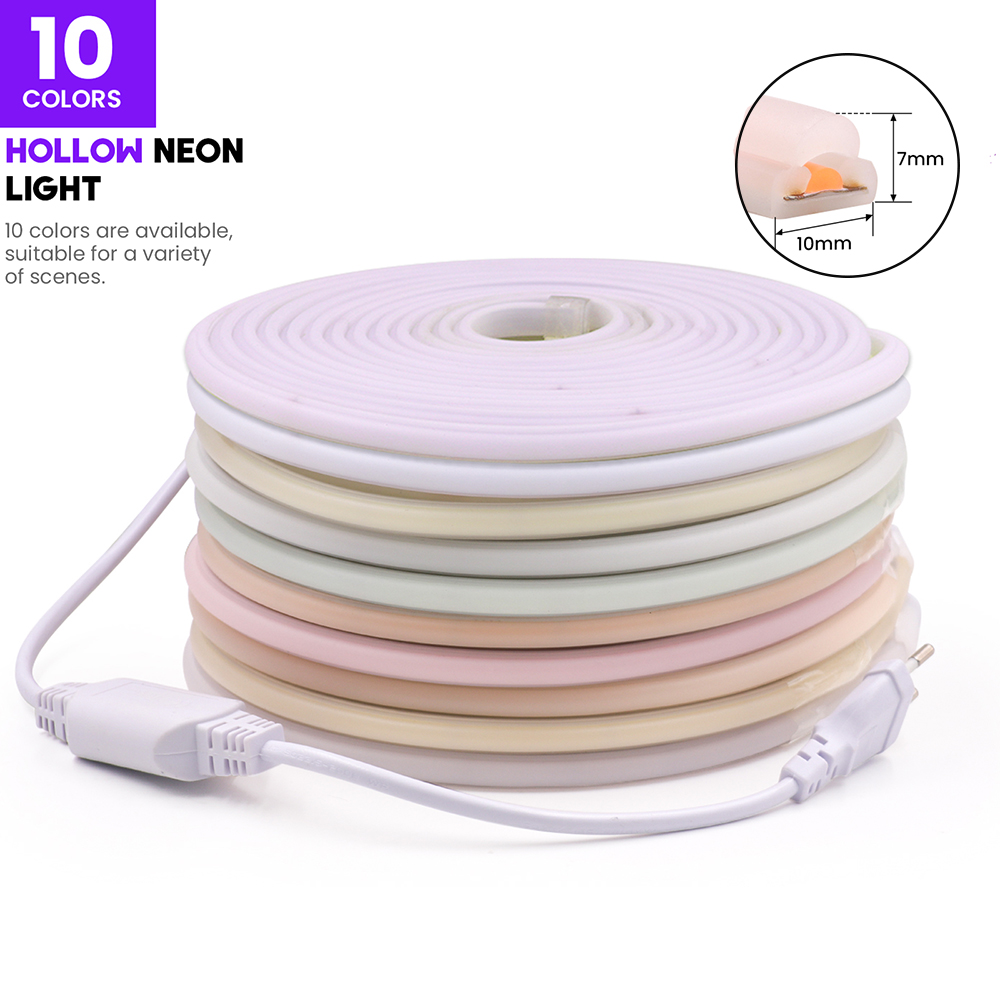 AC 220V COB LED Neon Strip Lig - Outdoor Power Strip Weatherproof ulasan dan harga