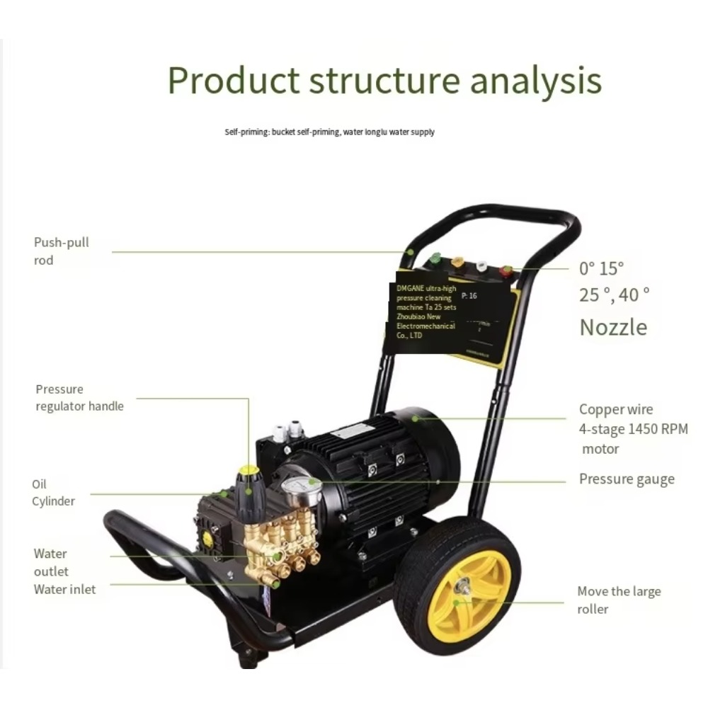 High Power 220V Portable Elect - Pressure Washer Electric ulasan dan harga