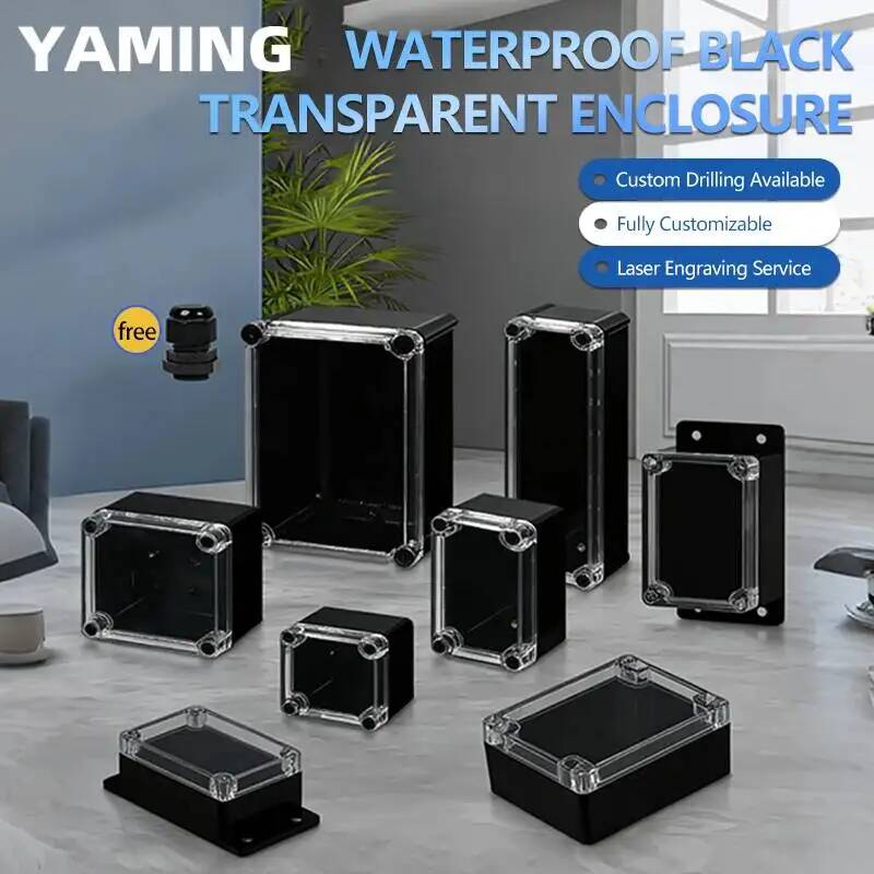 2pcs Transparent Cover Waterpr - Outdoor Power Box ulasan dan harga