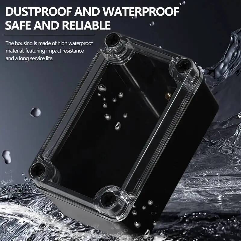 2pcs Transparent Cover Waterpr - Outdoor Power Box ulasan dan harga