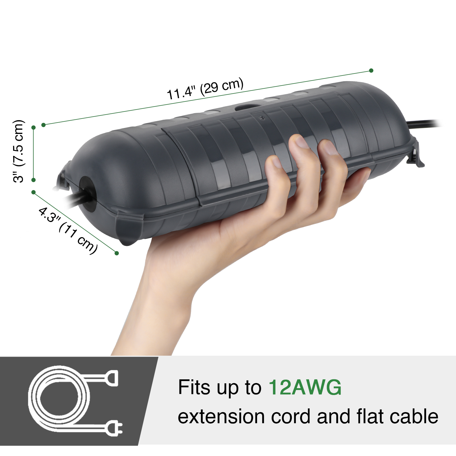 Large Weatherproof Outdoor Ele - Outdoor Power Hub ulasan dan harga