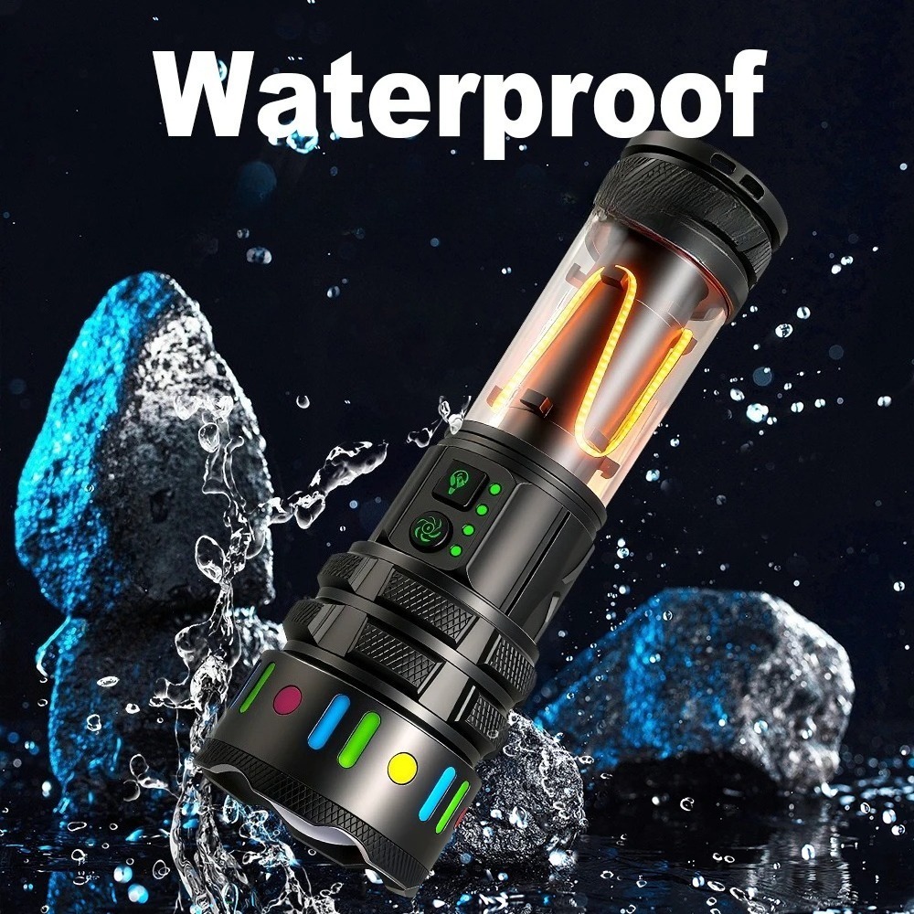 Powerful Ultra Bright LED Flas - Outdoor Power Bank ulasan dan harga