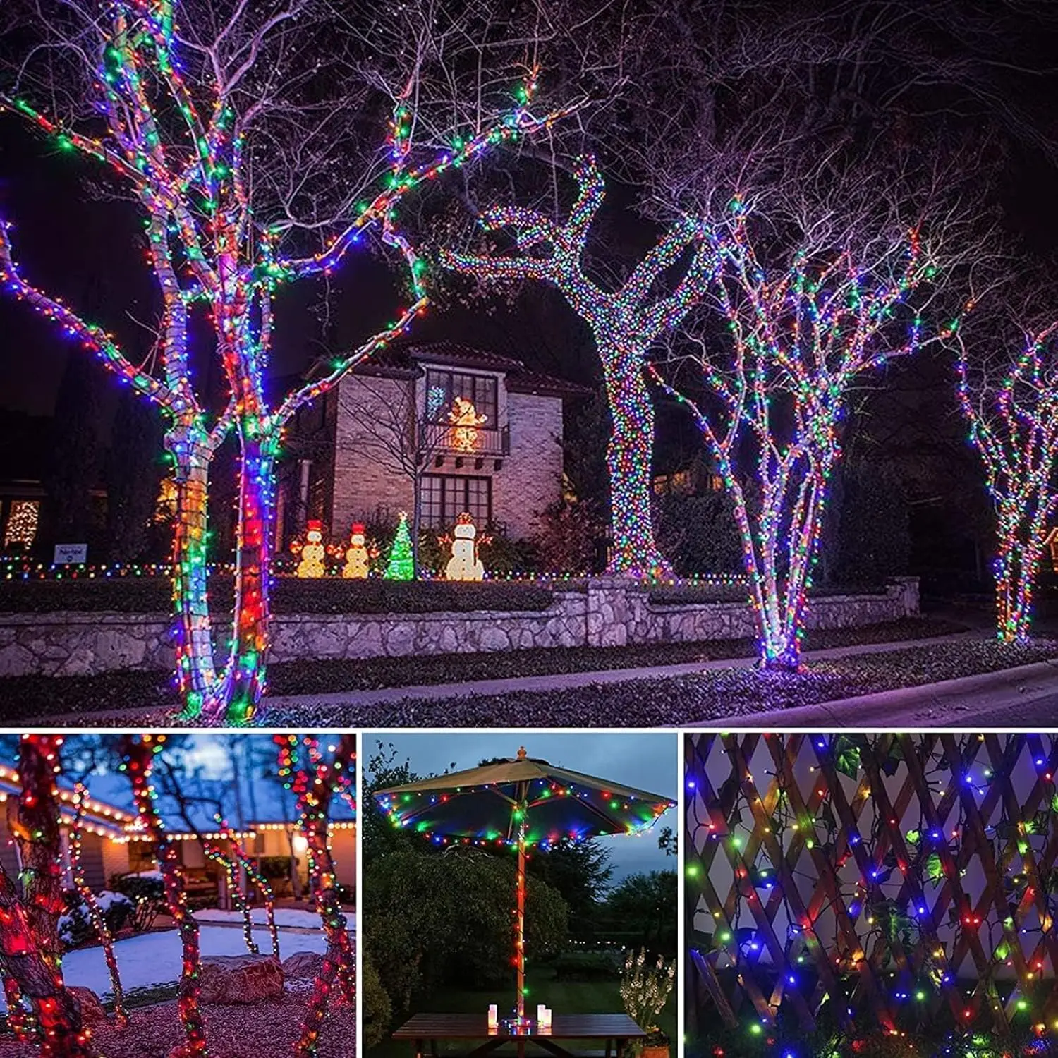 LED Solar String Lights 30/100 - Outdoor Solar Power Xmas Lights ulasan dan harga