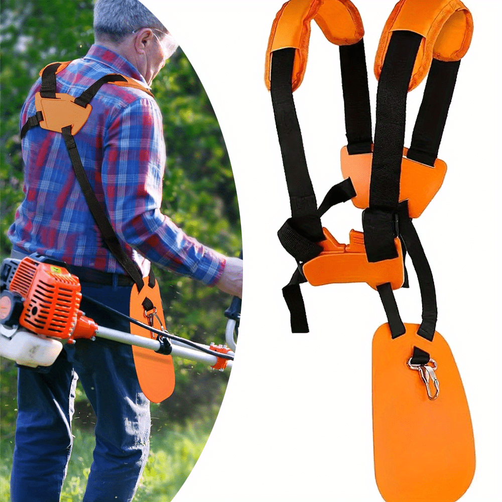 Double Shoulder Strap Lawn Mow - Brush Cutter Strap ulasan dan harga