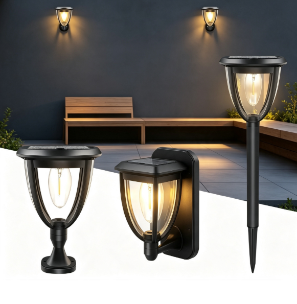 2PCS Outdoor Solar Light, Sola - Outdoor Powerwall ulasan dan harga