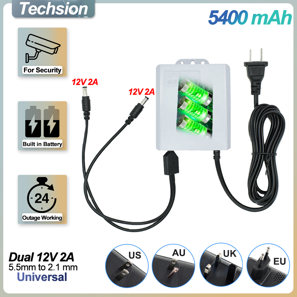 Outdoor Dual 12V 2A Output UPS - Ups Power Supply Outdoor ulasan dan harga