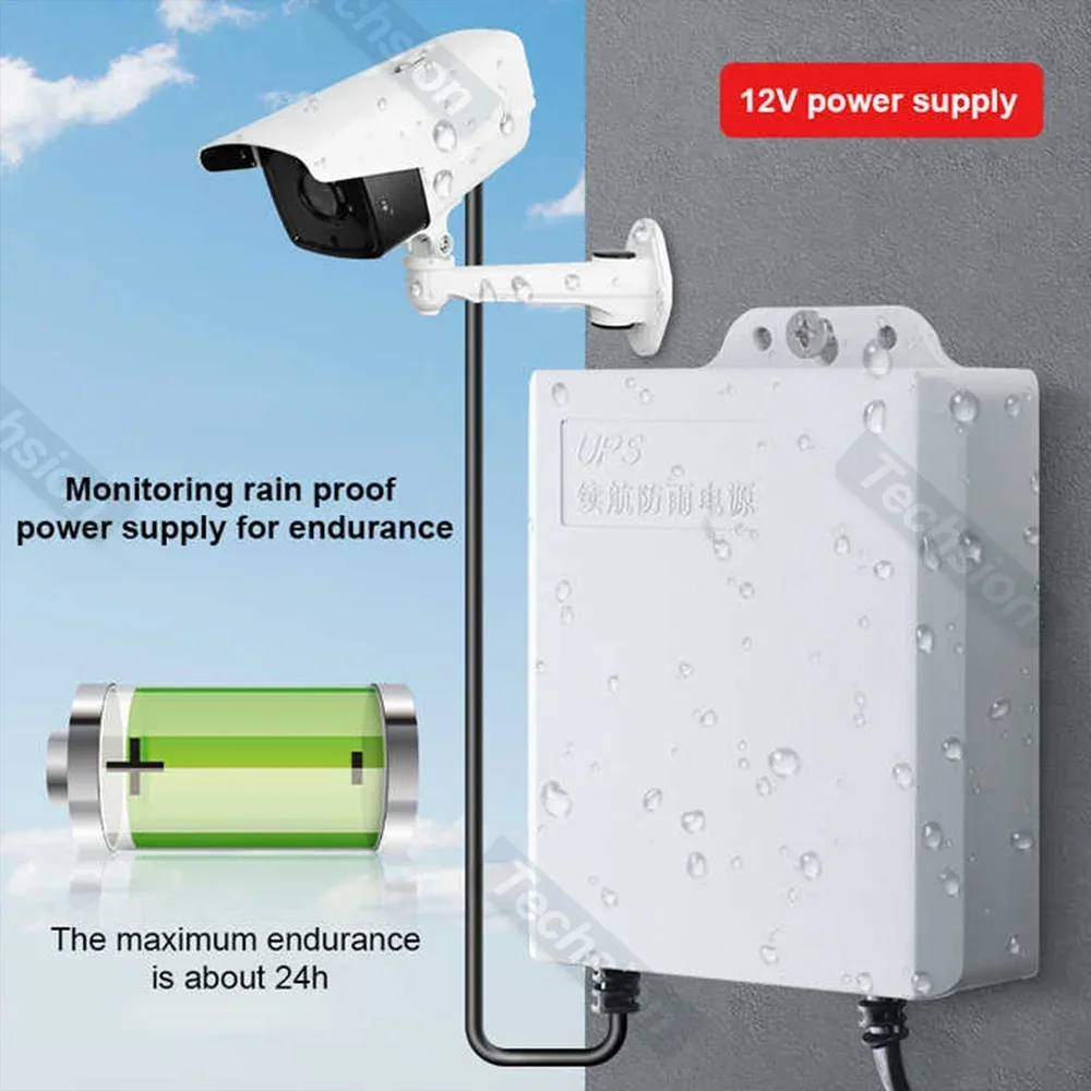 Outdoor Dual 12V 2A Output UPS - Ups Power Supply Outdoor ulasan dan harga