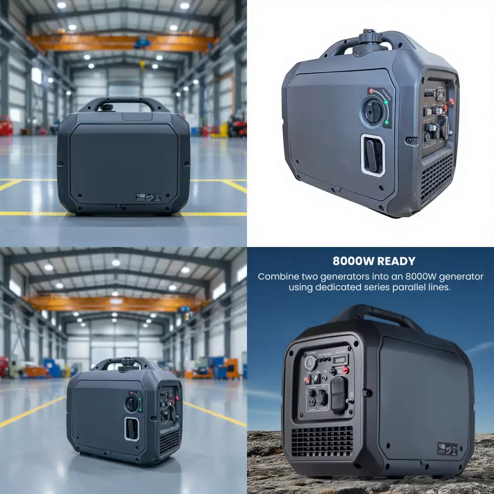 Portable Silent Dual Fuel Air- - Portable Generator Inverter ulasan dan harga