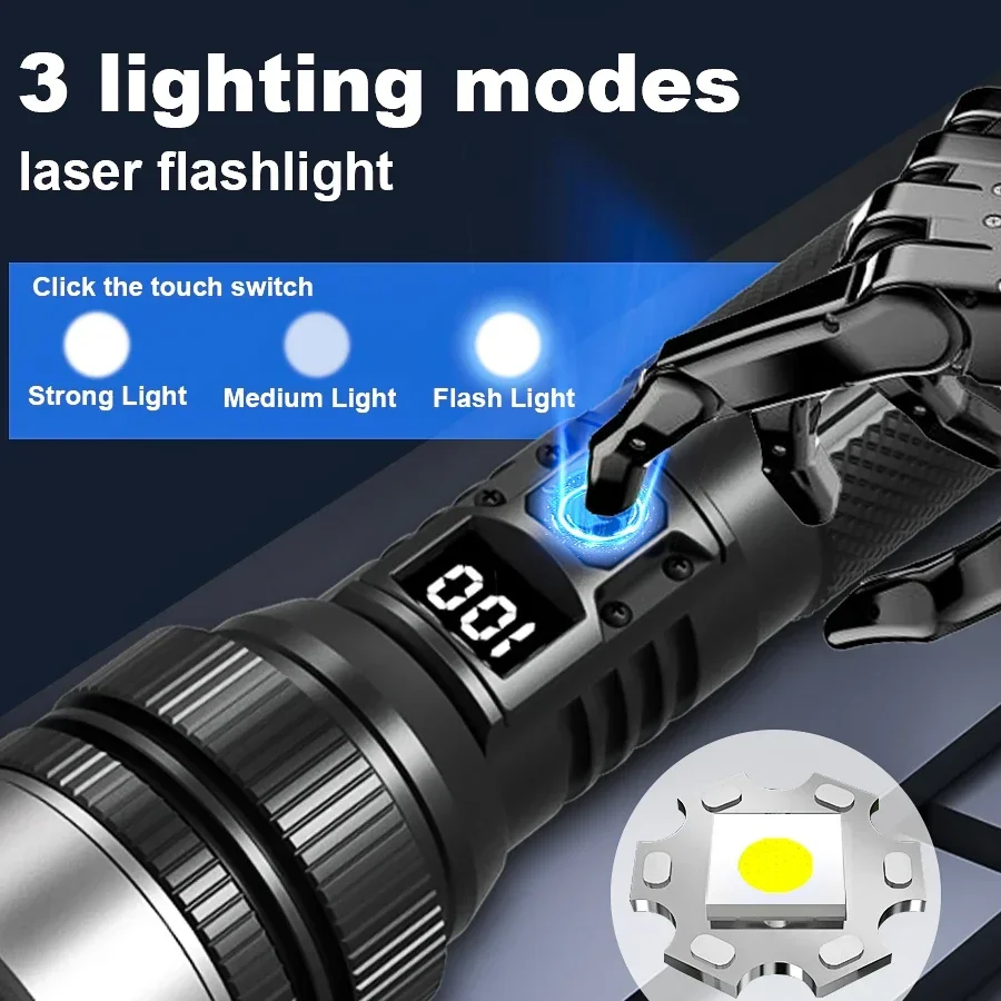 Ultra-Bright Rechargeable Flas - Outdoor Power Bank ulasan dan harga