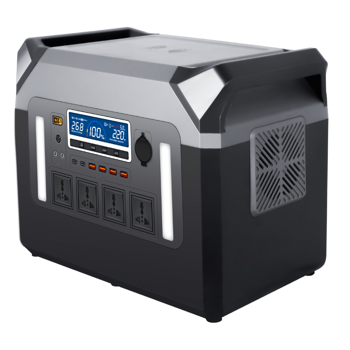 3000W Portable Power Station S - Portable Generator Inverter ulasan dan harga