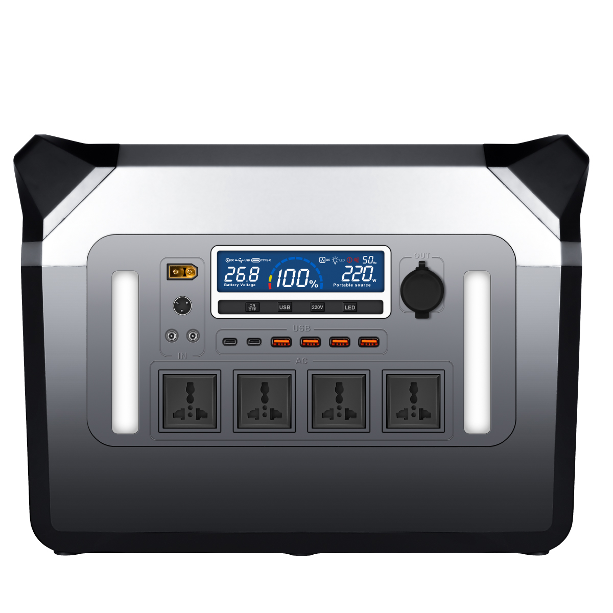 3000W Portable Power Station S - Portable Generator Inverter ulasan dan harga