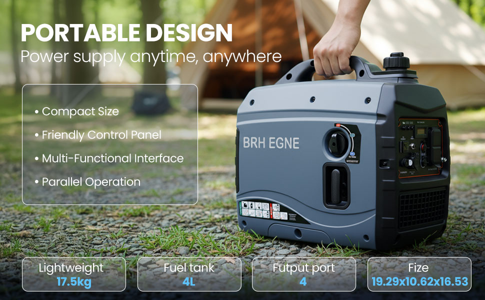 YHS 2500W 3kW Silent Type Inve - Portable Generator Inverter ulasan dan harga