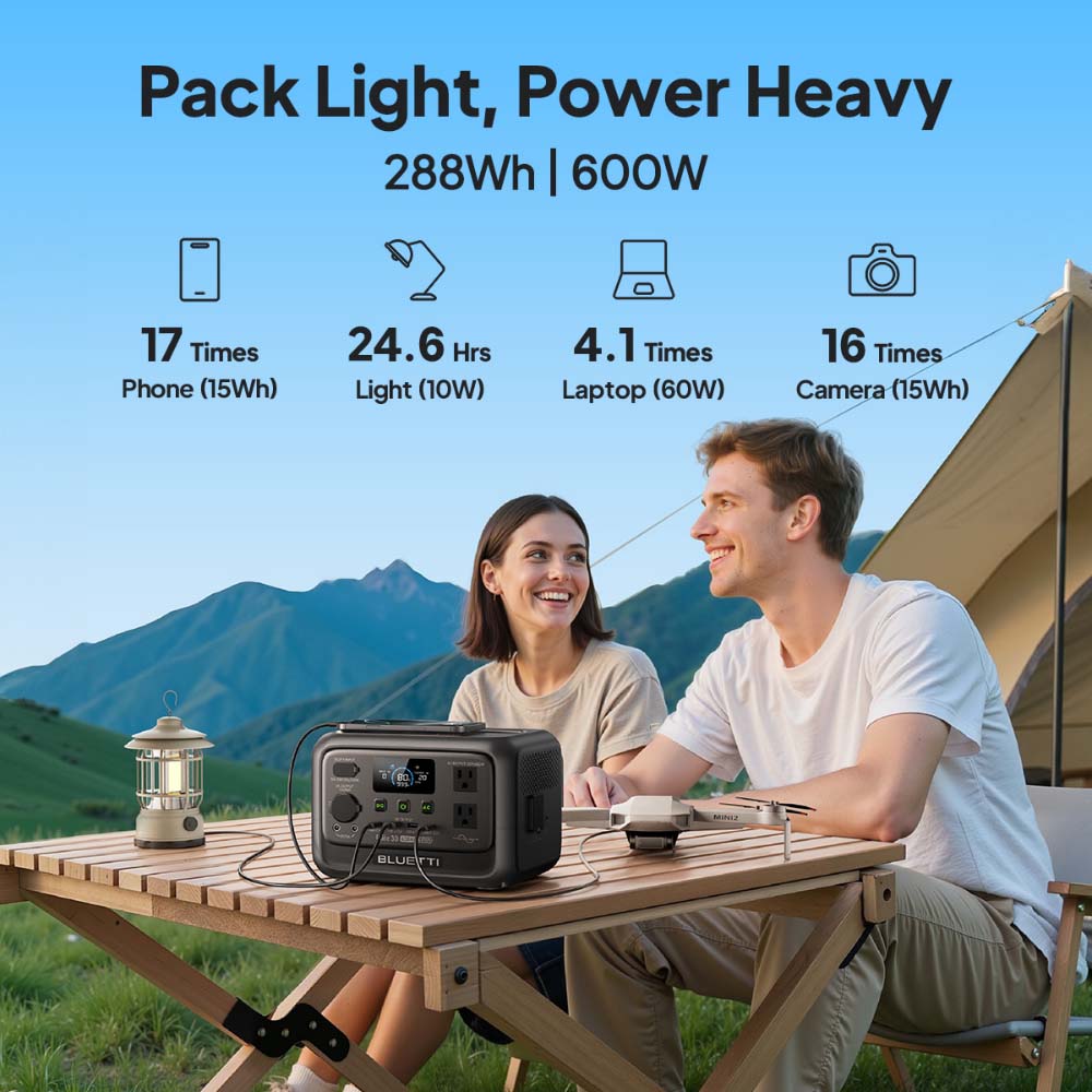 【Renew】BLUETTI Elite 30 V2 Por - Portable Generator Inverter ulasan dan harga