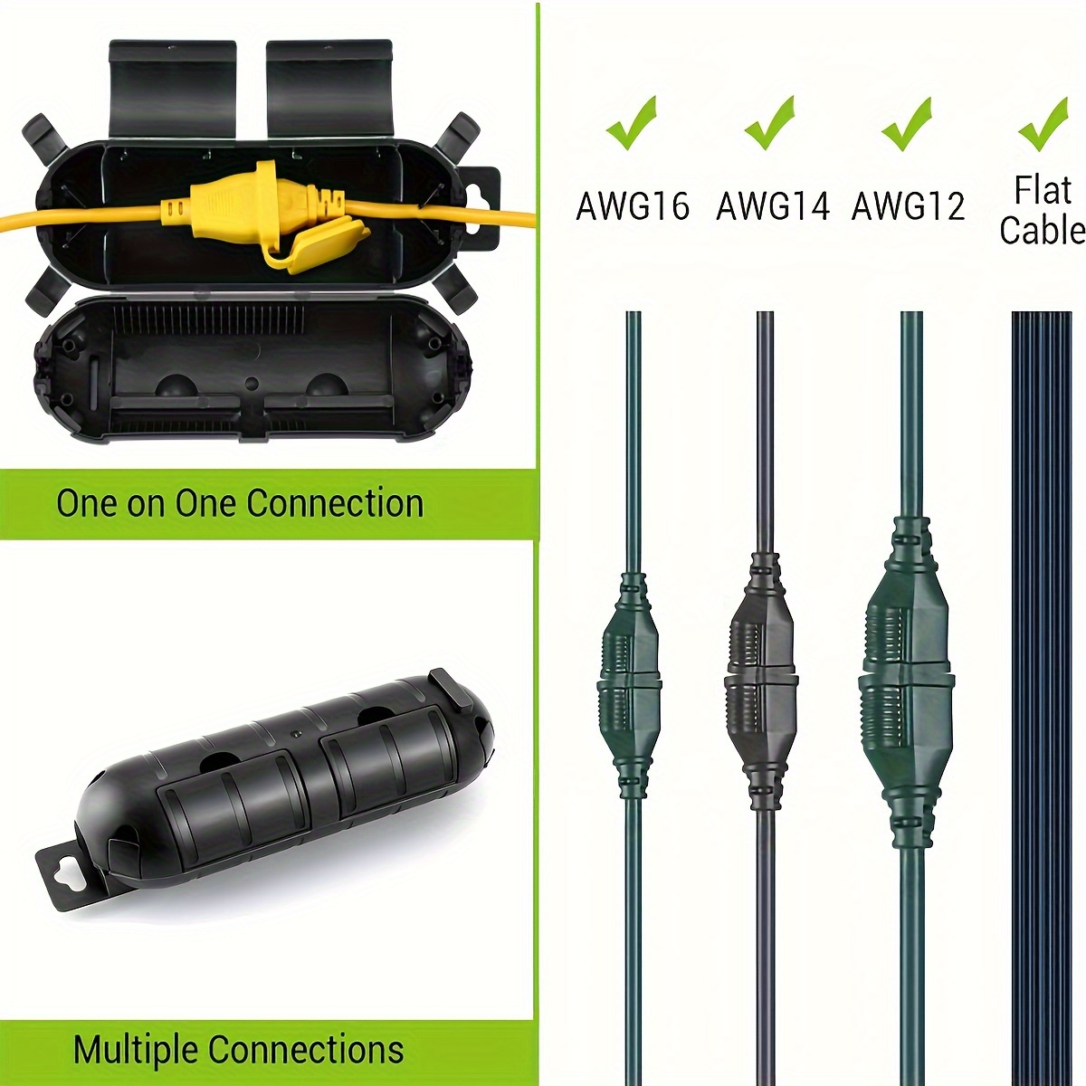 Extension Cord Plug Connection - Outdoor Power Hub ulasan dan harga