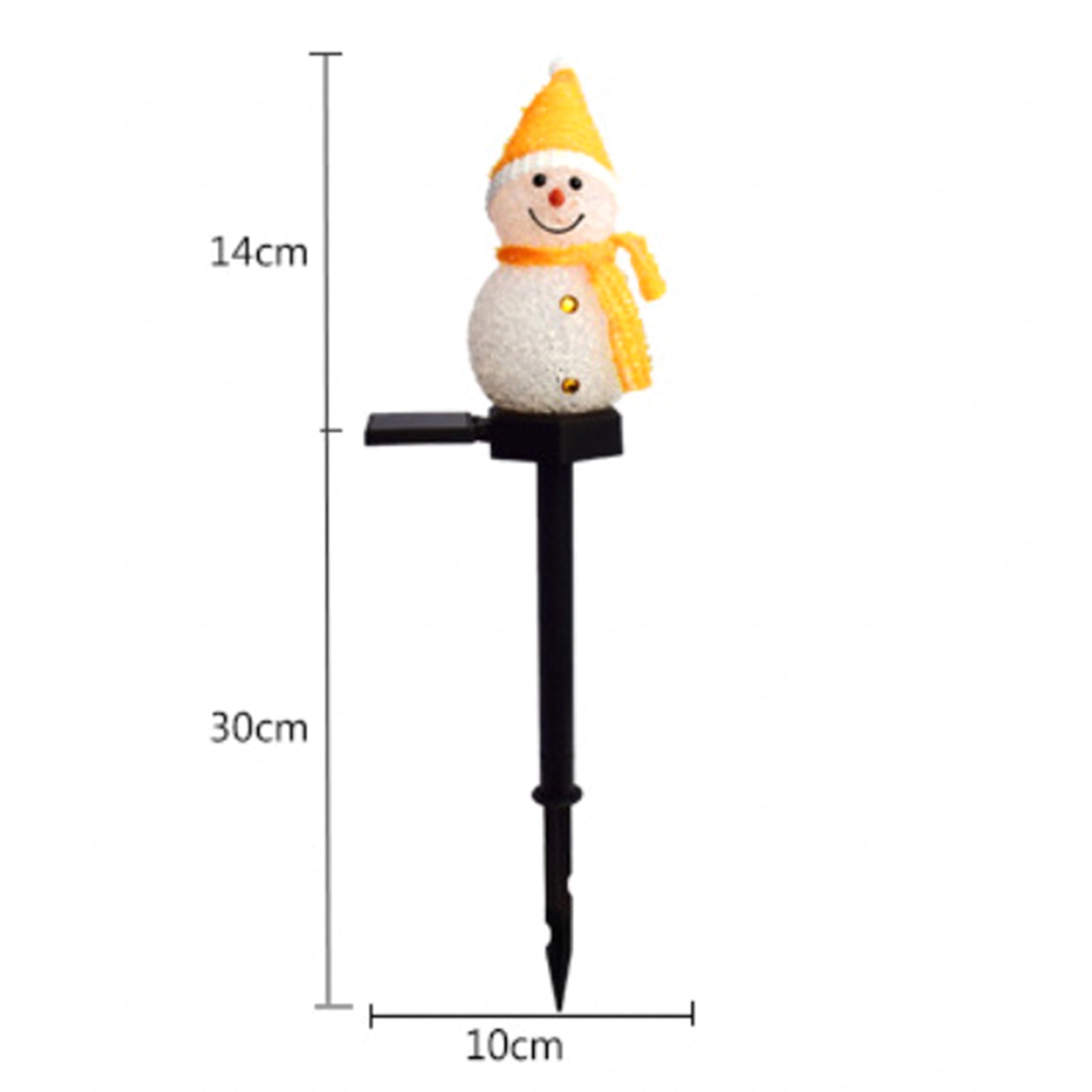 ABAH-Snowman Solar Lights Chri - Outdoor Solar Power Xmas Lights ulasan dan harga