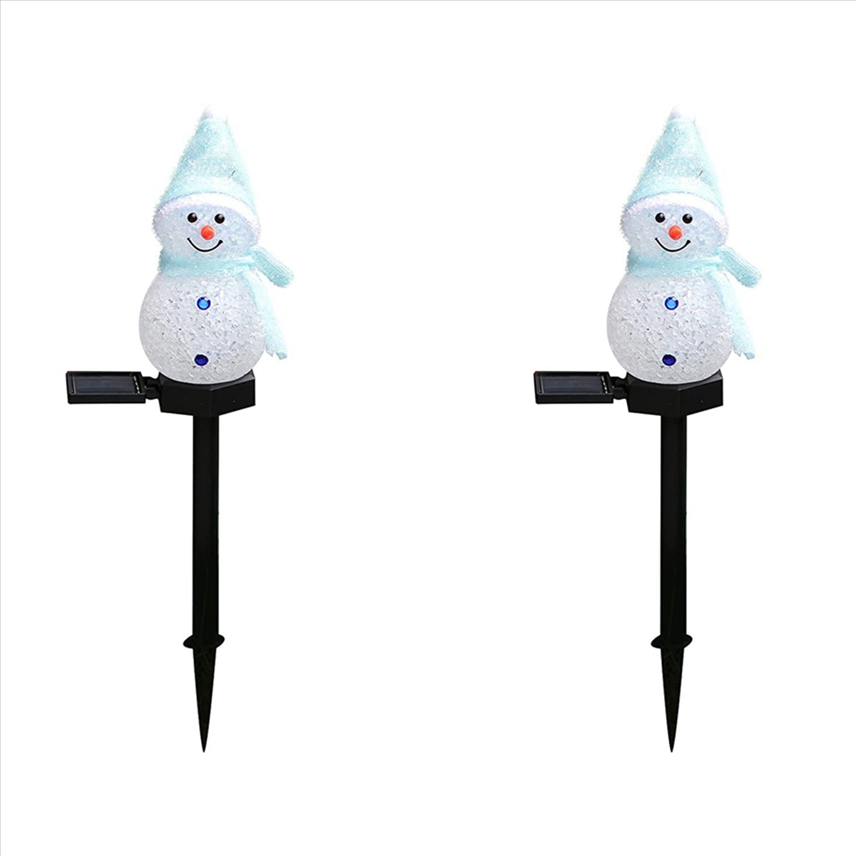 AA81-2X Snowman Solar Lights C - Outdoor Solar Power Xmas Lights ulasan dan harga