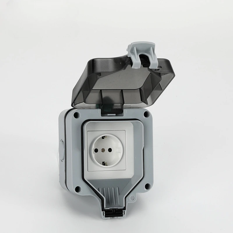 EU KR Outdoor Wall Waterproof  - Outdoor Power Hub ulasan dan harga