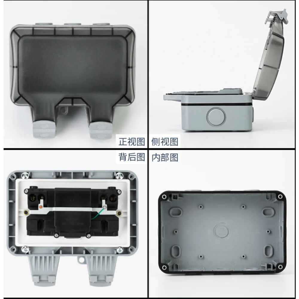 EU KR Outdoor Wall Waterproof  - Outdoor Power Hub ulasan dan harga