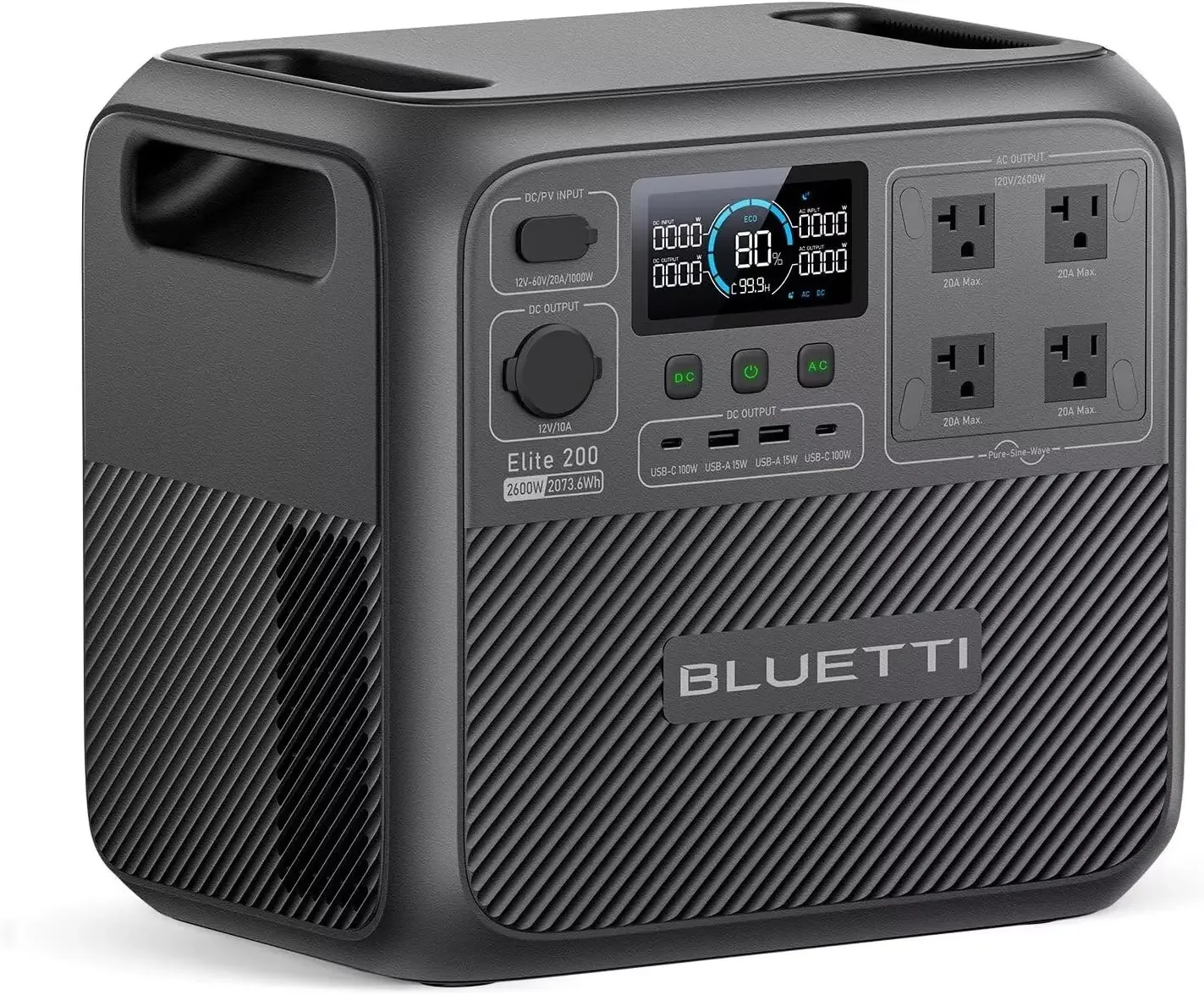 BLUETTI Elite 200 V2 Portable  - Outdoor Power Outlet ulasan dan harga