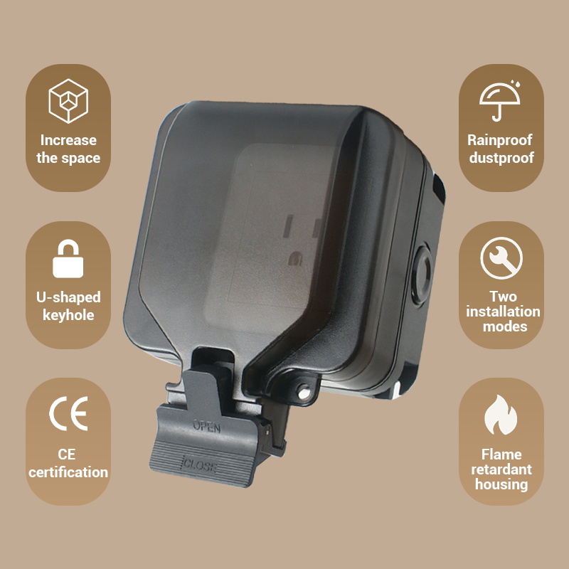 Avoir IP66 Wall Waterproof Soc - Outdoor Power Hub ulasan dan harga