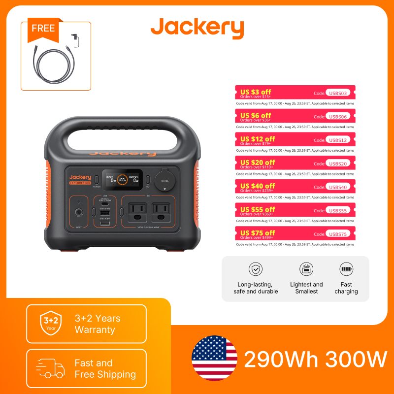 Jackery Portable Power Station - Portable Generator Inverter ulasan dan harga