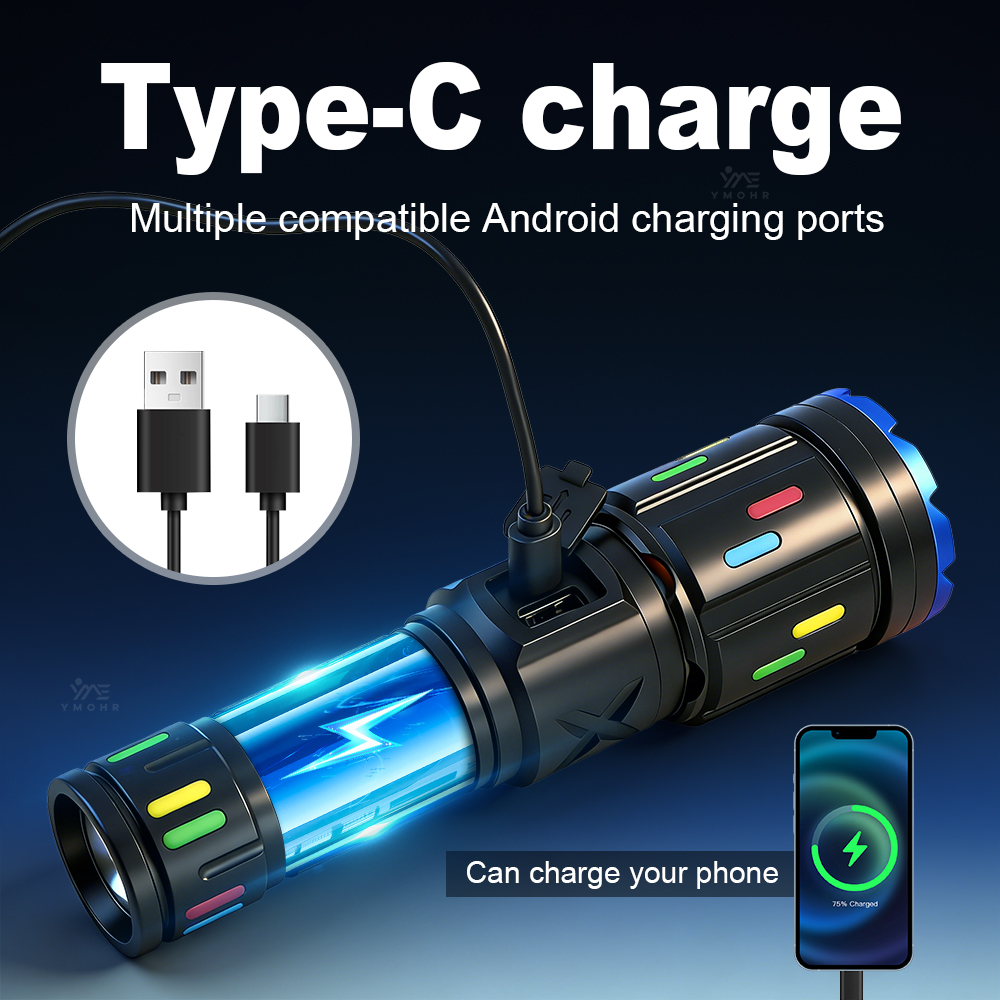 XHP70 High Power Camping Flash - Outdoor Power Bank ulasan dan harga