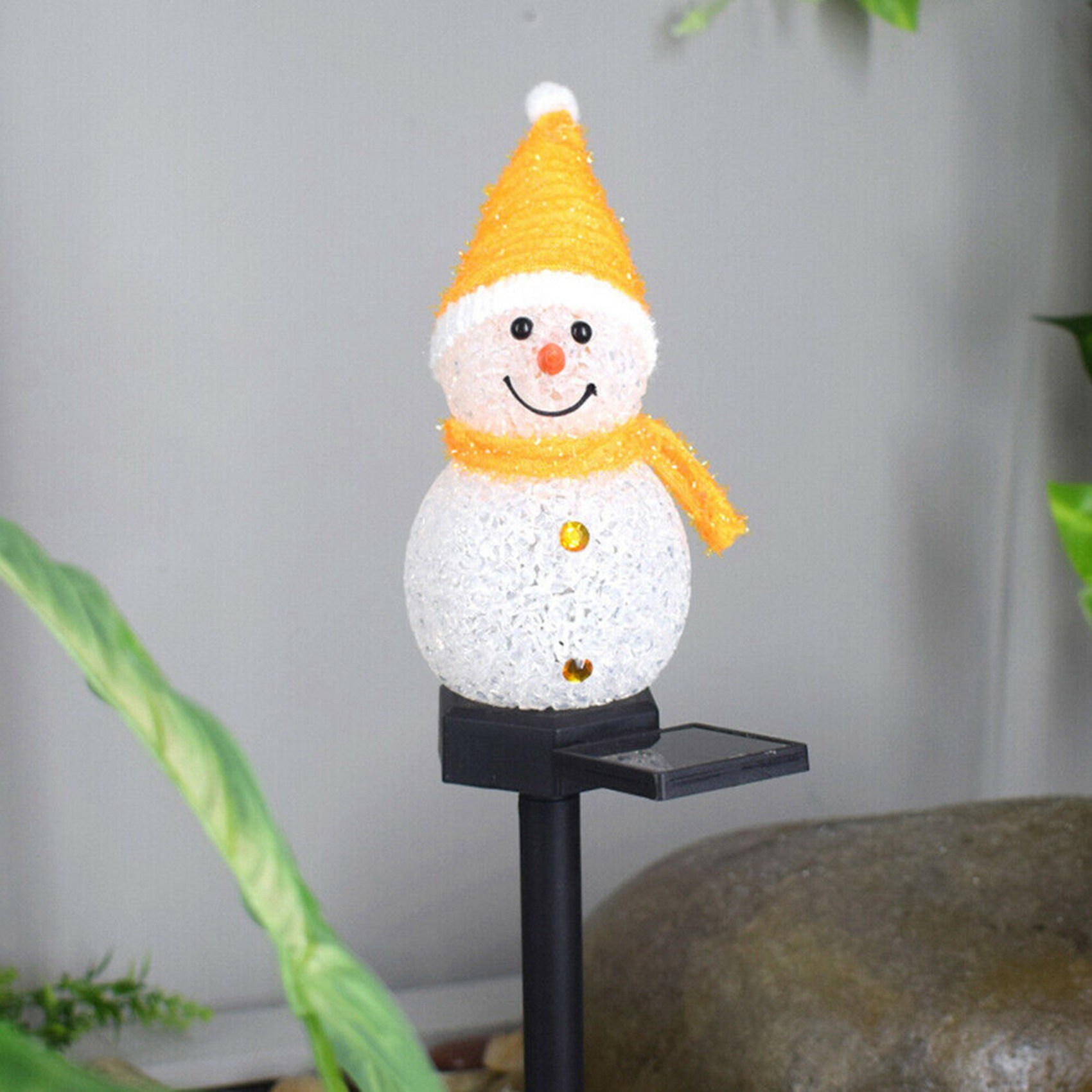 A72P Snowman Solar Lights Chri - Outdoor Solar Power Xmas Lights ulasan dan harga