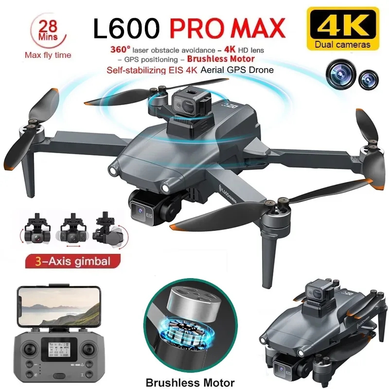 L600 PRO MAX GPS Drone Profess - Outdoor Power Box ulasan dan harga