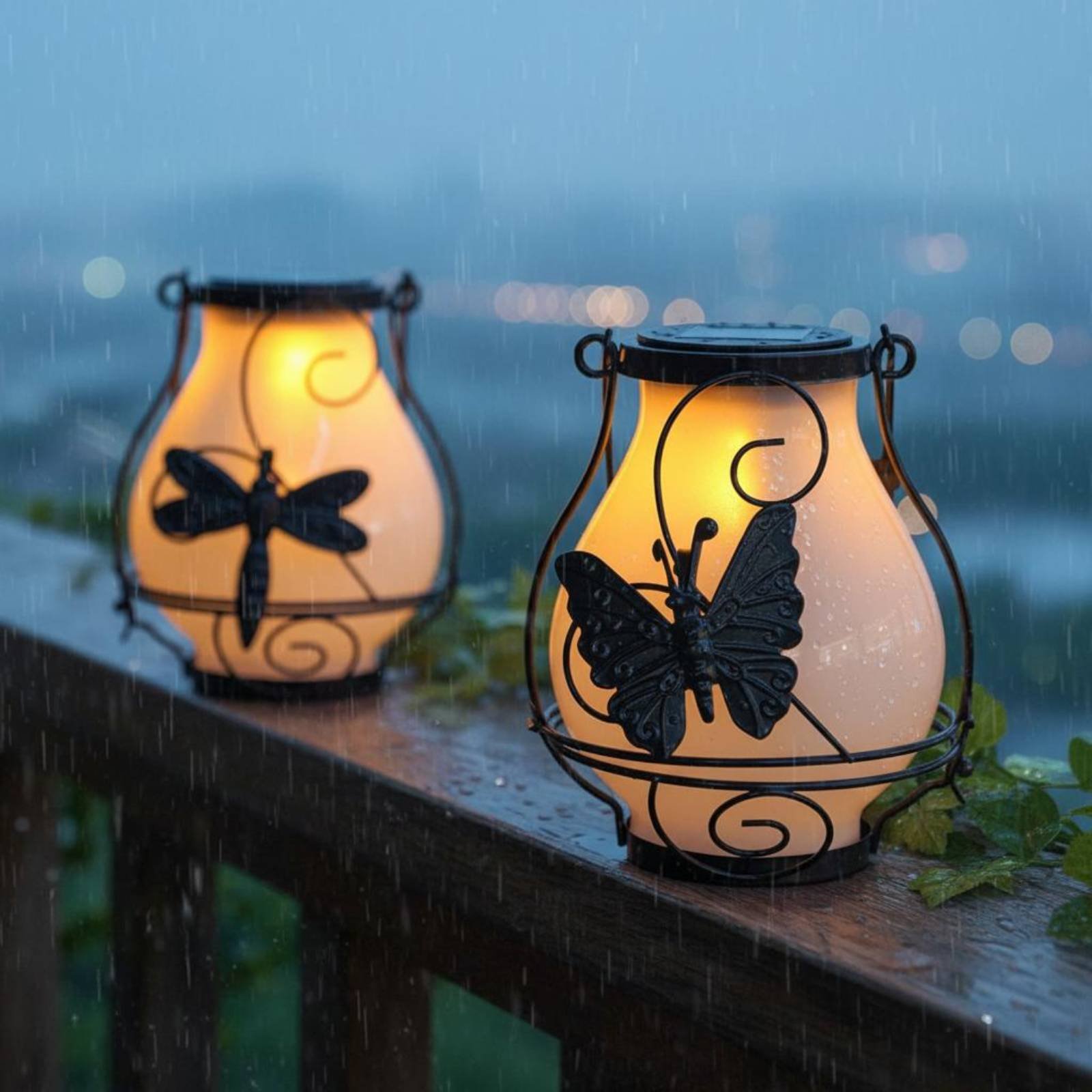 Solar Butterfly Lantern Waterp - Outdoor Powerwall ulasan dan harga