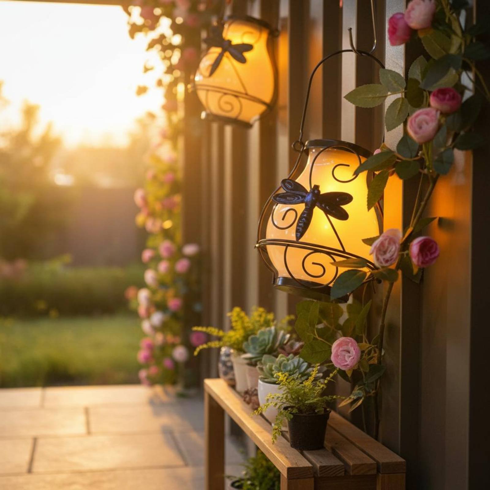 Solar Butterfly Lantern Waterp - Outdoor Powerwall ulasan dan harga