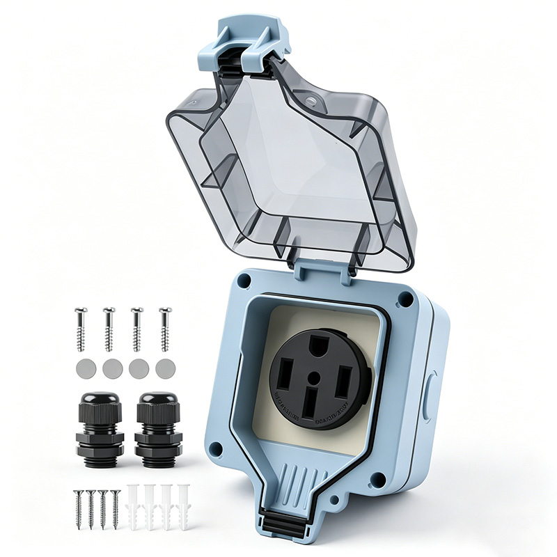 Outdoor Power Outlet Box Water - Outdoor Power Hub ulasan dan harga