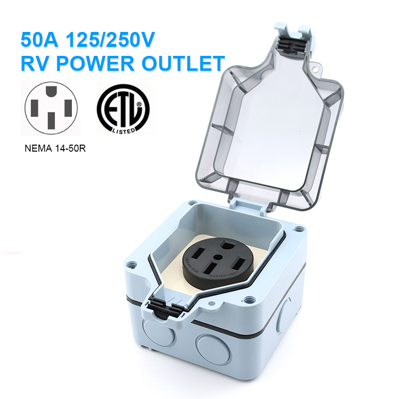Outdoor Power Outlet Box Water - Outdoor Power Hub ulasan dan harga