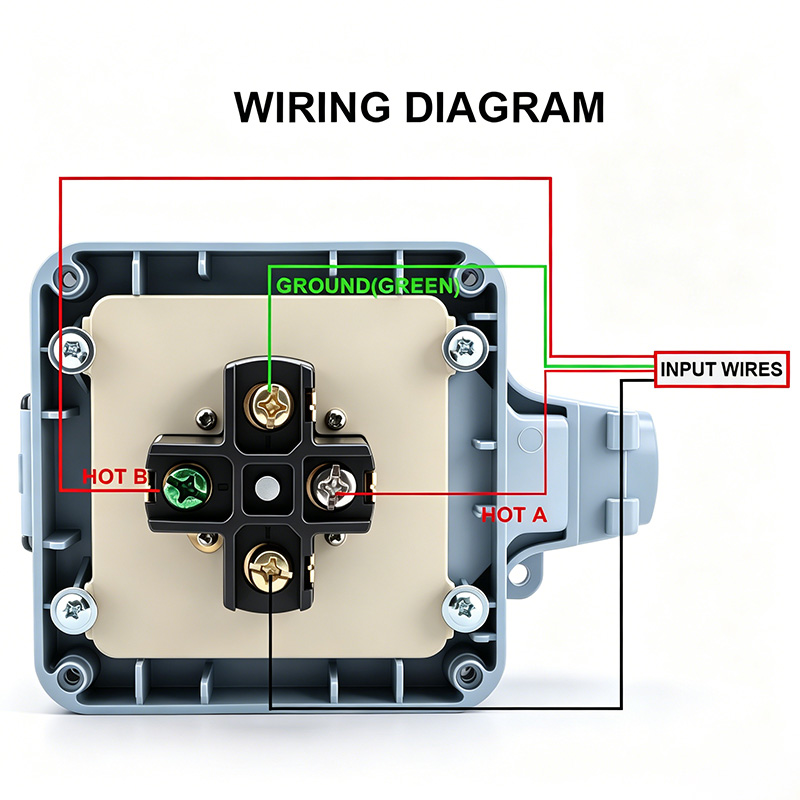 Outdoor Power Outlet Box Water - Outdoor Power Hub ulasan dan harga