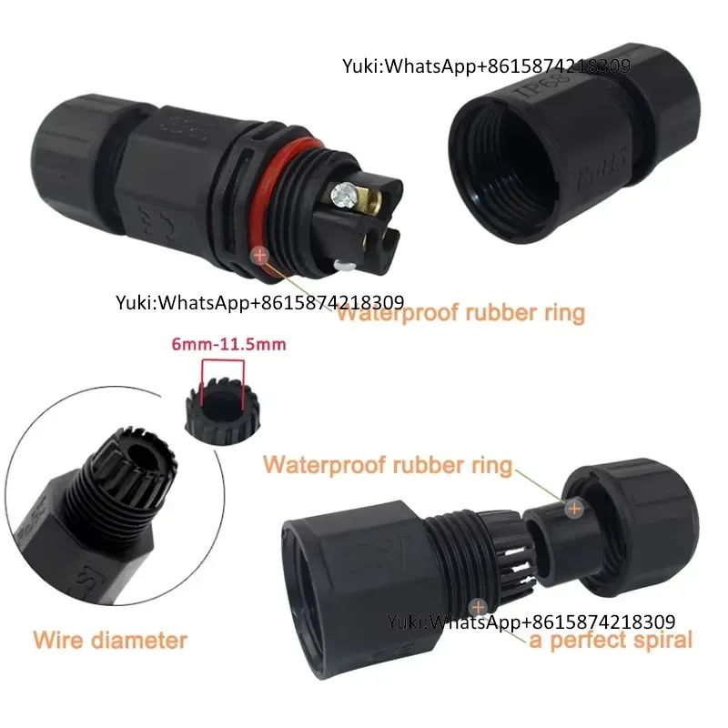 IP68 Waterproof Cable T Tap El - Outdoor Power Box ulasan dan harga