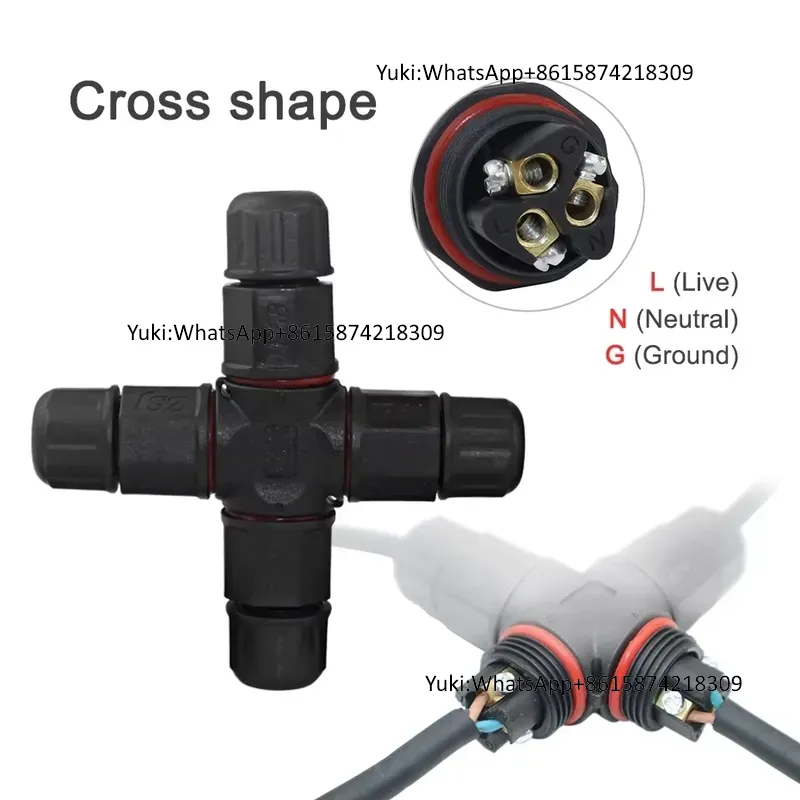 IP68 Waterproof Cable T Tap El - Outdoor Power Box ulasan dan harga