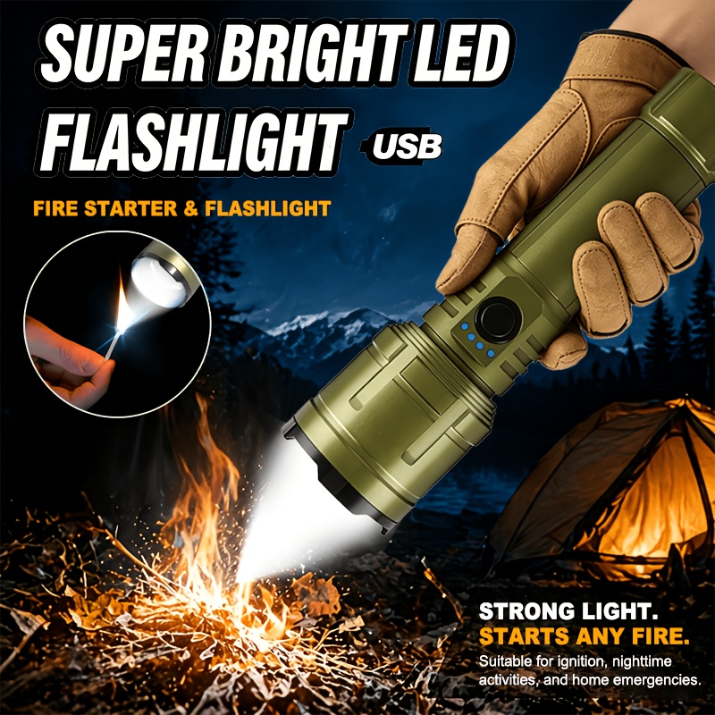 Flashlight Lighter & Power Ban - Outdoor Power Bank ulasan dan harga