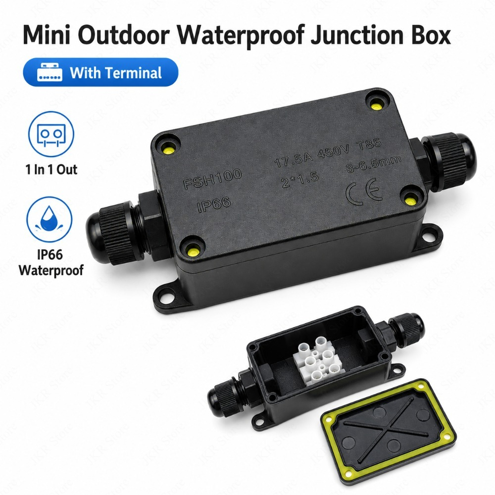 IP66 Sealed Wire Junction Box  - Outdoor Power Cable Junction Box ulasan dan harga