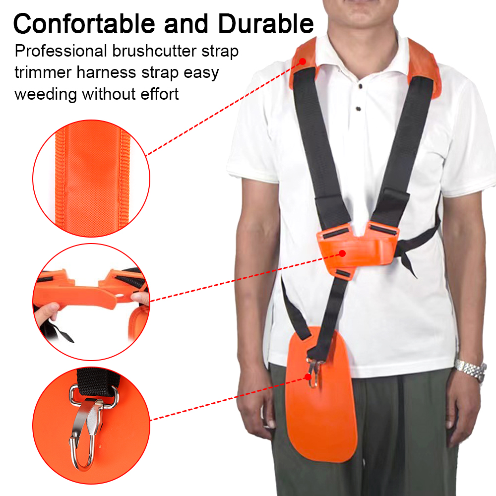 Strimmer Padded Belt W Shape D - Brush Cutter Strap ulasan dan harga