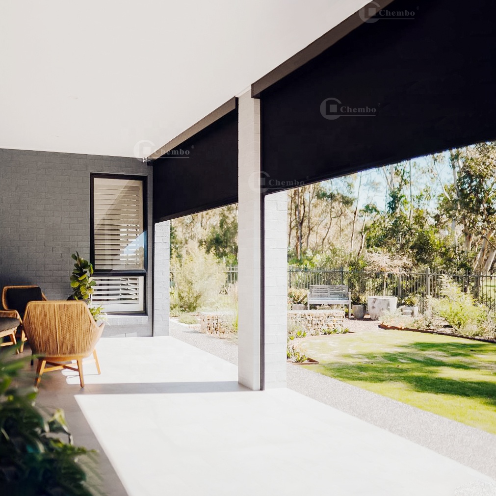 Intelligent Control Waterproof - Outdoor Power Roller Shades ulasan dan harga