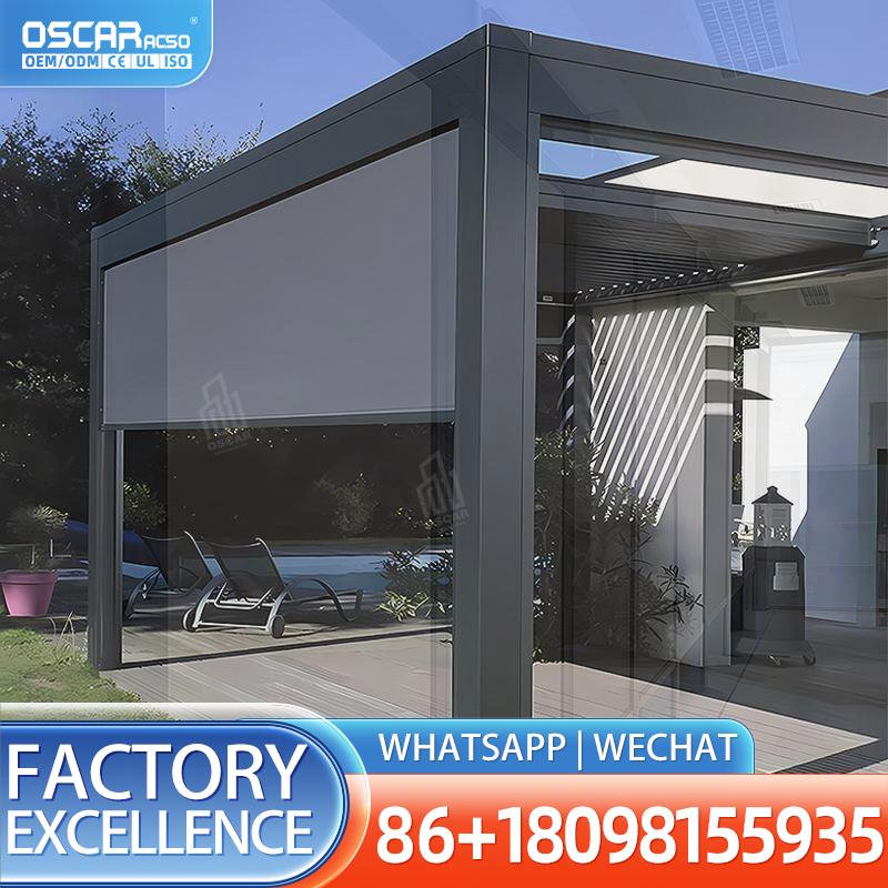 Electric Vertical Roller Blind - Outdoor Power Roller Shades ulasan dan harga