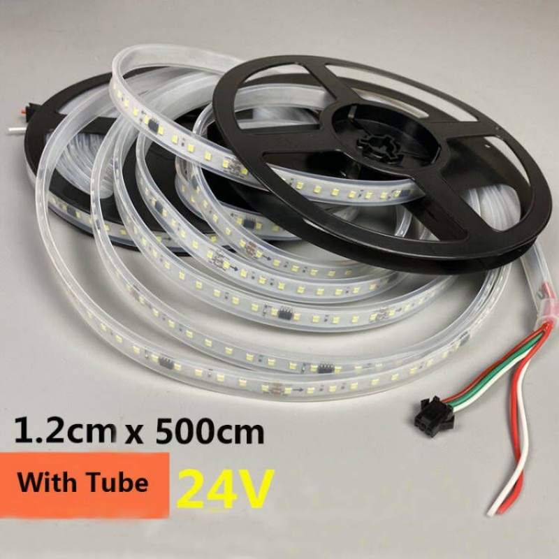 16.5FT 5M 24V Flow LED Strip T - Outdoor Power Strip Weatherproof ulasan dan harga